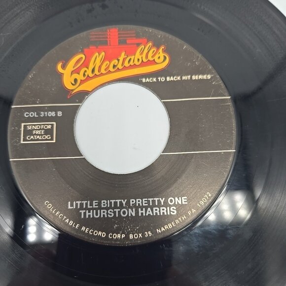 Rockin Robin by Bobby Day Little Bitty Pretty One by T Harris 45 RPM VNYL Record - Picture 3 of 4